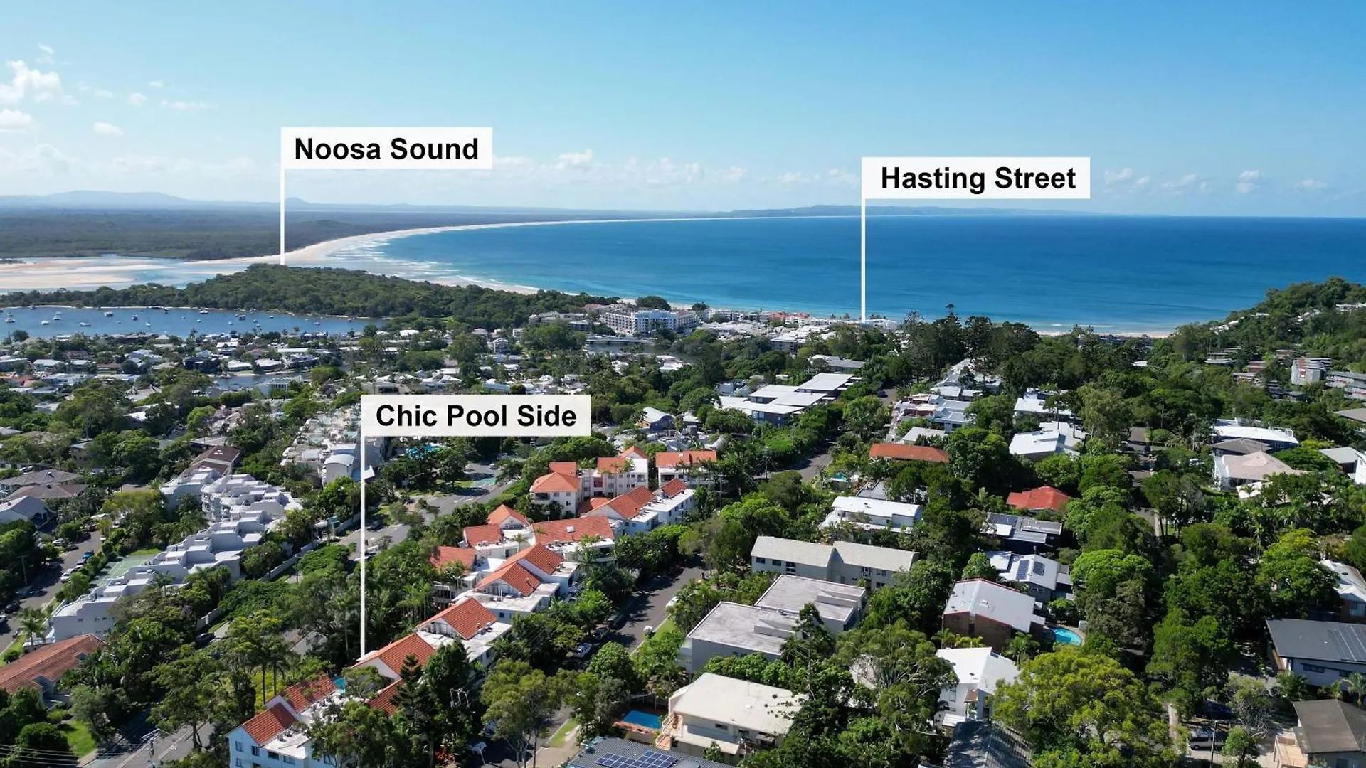 Chic 2 Bdrm Poolside Apartment Noosa Heads